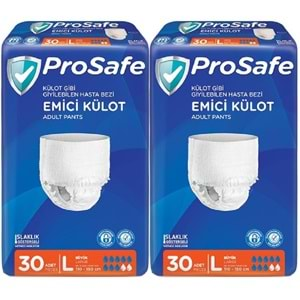 Prosafe Emici Külot Hasta Bezi Büyük-Large 60 Adet (2PK*30)