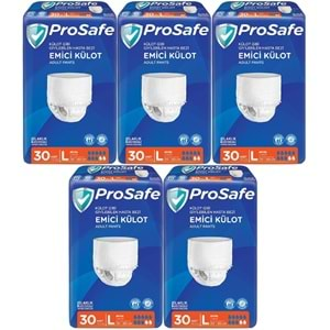 Prosafe Emici Külot Hasta Bezi Büyük-Large 150 Adet (5PK*30)