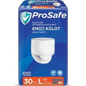 Prosafe Emici Külot Hasta Bezi Büyük-Large 180 Adet (6PK*30)