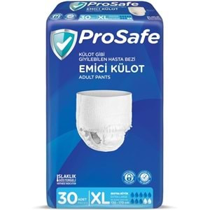 Prosafe Emici Külot Hasta Bezi XL-Extra Large 120 Adet (4PK*30)