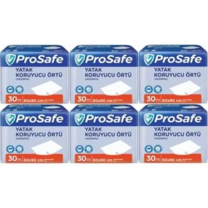 Prosafe Hasta Alt Açma Yatak Koruyucu Örtü 60*90CM 180 Adet (6PK*30)