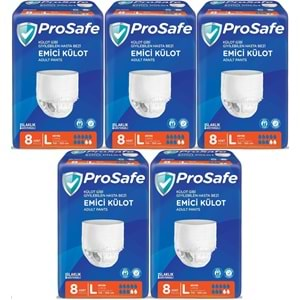 Prosafe Emici Külot Hasta Bezi Büyük-Large 40 Adet (5PK*8)