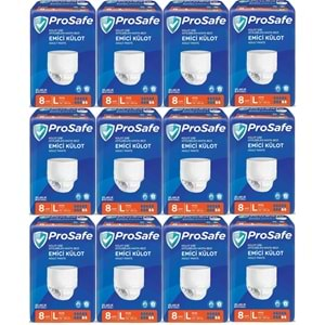 Prosafe Emici Külot Hasta Bezi Büyük-Large 96 Adet (12PK*8)