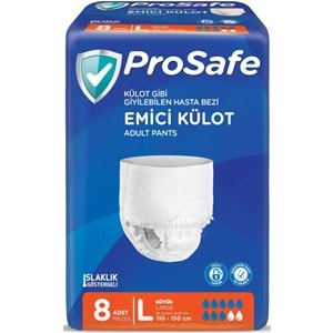 Prosafe Emici Külot Hasta Bezi Büyük-Large 96 Adet (12PK*8)