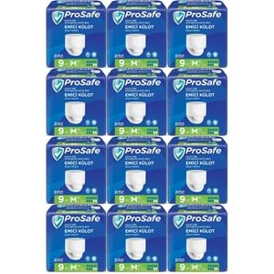 Prosafe Emici Külot Hasta Bezi Orta-Medium 108 Adet (12PK*9)