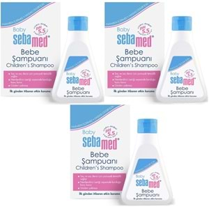 Sebamed Bebek Şampuanı 250ML (3 Lü Set)