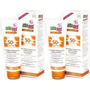 Sebamed Sun Care Çok Yönlü Koruyucu Güneş Kremi 75ML SPF 50+ Faktör (2 Li Set)