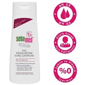 Sebamed Şampuan 400ML Saç Dökülmesine Karşı (Tüm Saç Tipleri için) (2 Li Set)