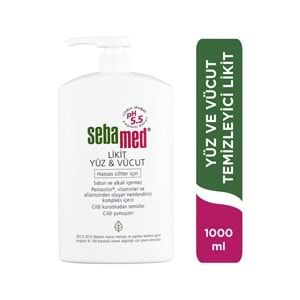 Sebamed Yüz ve Vücut Temizleyici Likit 1000ML (2 Li Set)