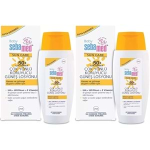 Sebamed Sun Care Bebek Güneş Losyonu Kremi 50+ Faktör 150ML (Hassas Ciltler İçin) (2 Li Set)