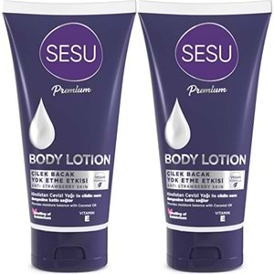 Sesu Vücut Losyonu 175ML (Body Lotıon) (2 Li Set)