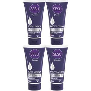 Sesu Vücut Losyonu 175ML (Body Lotıon) (4 Lü Set)