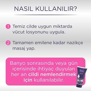 Sesu Vücut Losyonu 175ML (Body Lotıon) (4 Lü Set)