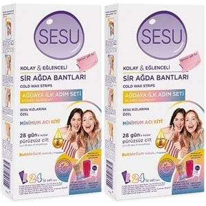 Sesu Sir Ağda Bandı 24 Lü Pk (Ağdaya İlk Adım Serisi) (2 Li Set)