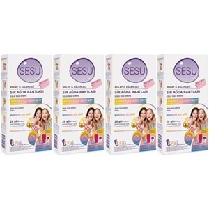 Sesu Sir Ağda Bandı 24 Lü Pk (Ağdaya İlk Adım Serisi) (4 Lü Set)