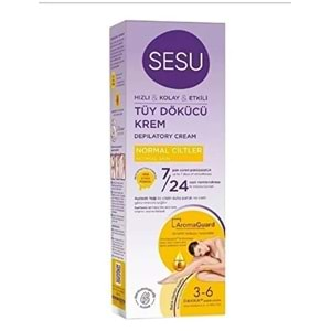 Sesu Tüy Dökücü Krem 100ML Normal Ciltler (4 Lü Set)