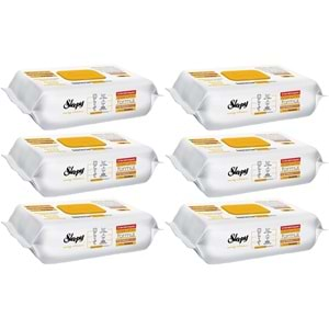 Sleepy Easy Clean Yüzey Temizlik Havlusu 100 Yaprak Arap Sabunlu Plstk Kapak (6 Lı Set) 600 Yaprak