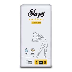 Sleepy Extra Günlük Ped Uzun 288 Adet Standart Pk (9PK*32)