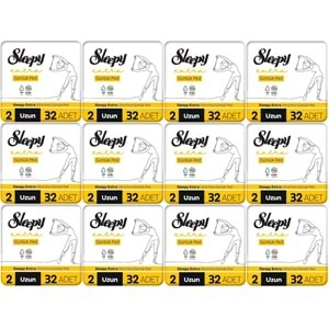 Sleepy Extra Günlük Ped Uzun 384 Adet Standart Pk (12PK*32)