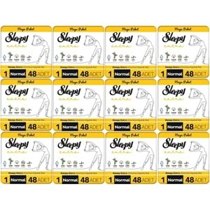 Sleepy Extra Hijyenik Ped Normal 576 Adet Mega Pk (12PK*48)