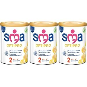 Sma Optipro 800GR No:2 Devam Sütü (6-12 Ay) (3 Lü Set)