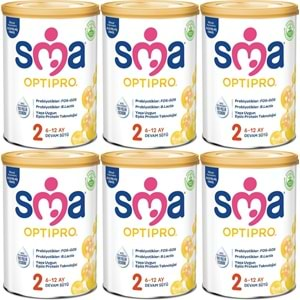 Sma Optipro 800GR No:2 Devam Sütü (6-12 Ay) (6 Lı Set)