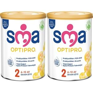 Sma Optipro 400GR No:2 Devam Sütü (6-12 Ay) (2 Li Set)