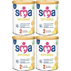 Sma Optipro 400GR No:2 Devam Sütü (6-12 Ay) (4 Lü Set)