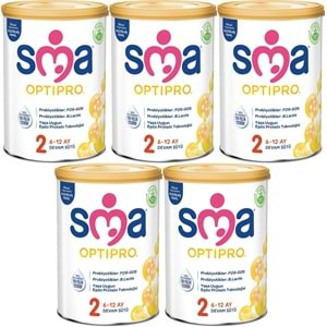 Sma Optipro 400GR No:2 Devam Sütü (6-12 Ay) (5 Li Set)