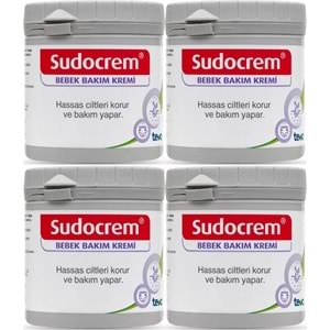 Sudocrem Cilt Bebek Bakım - Pişik Kremi 250GR (4 Lü Set)