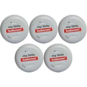 Sudocrem Cilt Bebek Bakım - Pişik Kremi 22GR (5 Li Set) (Seyahat Boy)