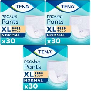 Tena Proskin Pants Emici Külot Hasta Bezi Normal XL-Extra Large 90 Adet (3PK*30)