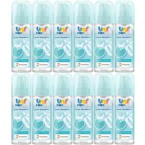 Uni Baby Bebek Kolonyası 150ML Nemlendiricili/Bebeksi Dokunuş (12 Li Set)