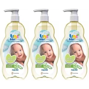 Uni Baby Bebek Şampuanı 700ML Keyifli Banyolar (Pompalı) (3 Lü Set)