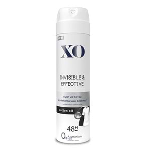 XO Deodorant 150ML Women-Kadın Invisible & Effective (2 Li Set)