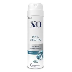 XO Deodorant 150ML Women-Kadın Dry & Effective (5 Li Set)