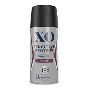 XO Deodorant 150ML Men-Erkek Extreme-Sensitive-Insivible-Clear & Protect (Karma 4 Lü Set)