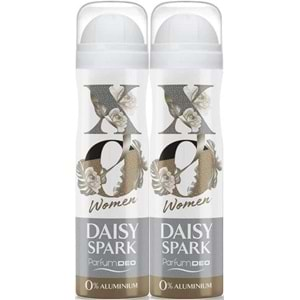 XO Deodorant 150ML Women-Kadın Daisy Spark (2 Li Set)