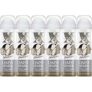 XO Deodorant 150ML Women-Kadın Daisy Spark (6 Lı Set)