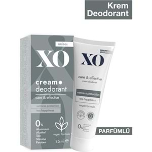 XO Krem Deodorant 75ML Unisex Care & Effective Parfümlü (6 Lı Set)