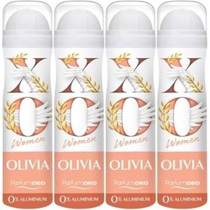 XO Deodorant 150ML Women-Kadın Olıvıa (4 Lü Set)