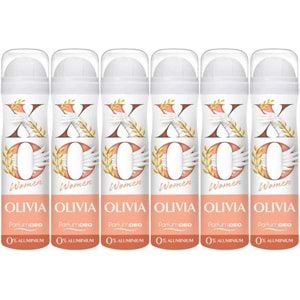 XO Deodorant 150ML Women-Kadın Olıvıa (6 Lı Set)