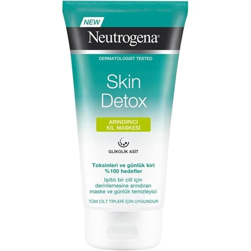 Neutrogena Skin Detox Arındırıcı Kil Maskesi 150ML