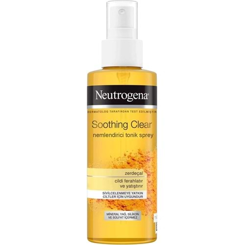 Neutrogena Soothing Clear Yüz Bakım Nemlendirici Tonik Spreyi 125ML