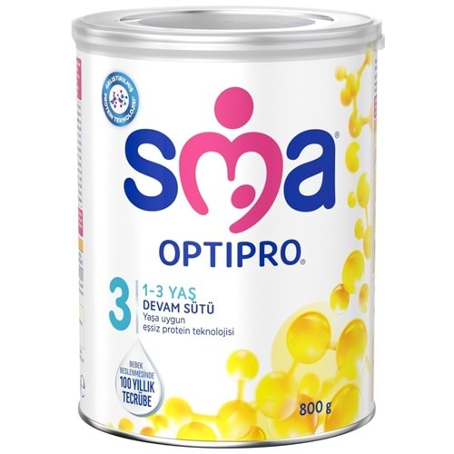 Sma Optipro 800GR No:3 Devam Sütü (1-3 Yaş)