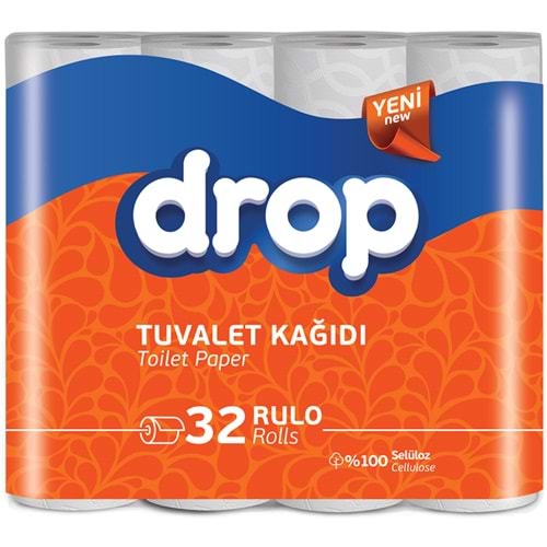 Drop Tuvalet Kağıdı Çift Katlı 32 Li Paket
