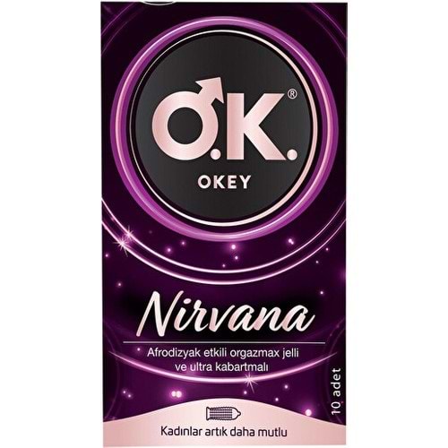 Okey Prezervatif 10 Adet Nirvana