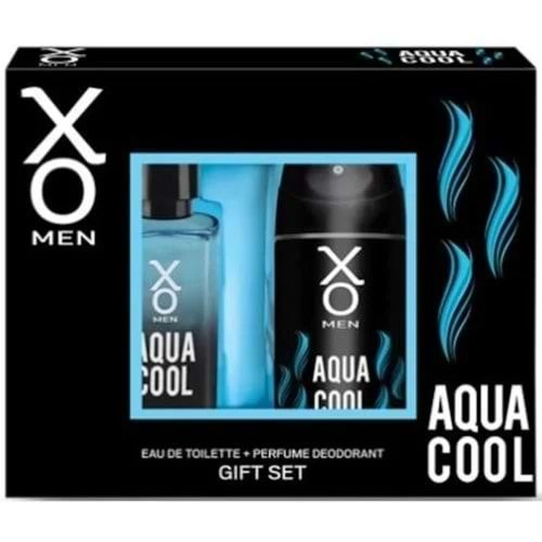 XO Parfüm Seti Aqua Cool Men Erkek 100ML EDT + 150ML Deodorant