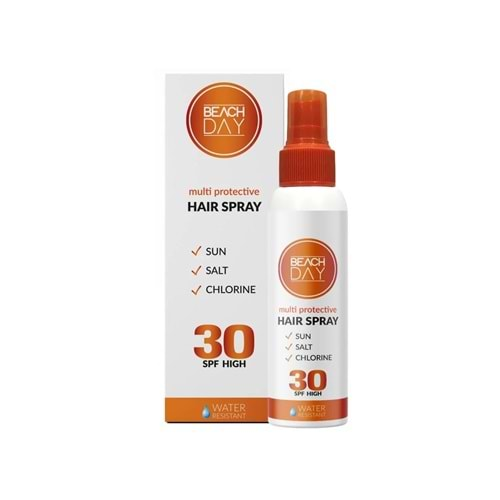 Beach Day Haır Sprey Saç İçin Güneş Koruma Spreyi 100ML 30F