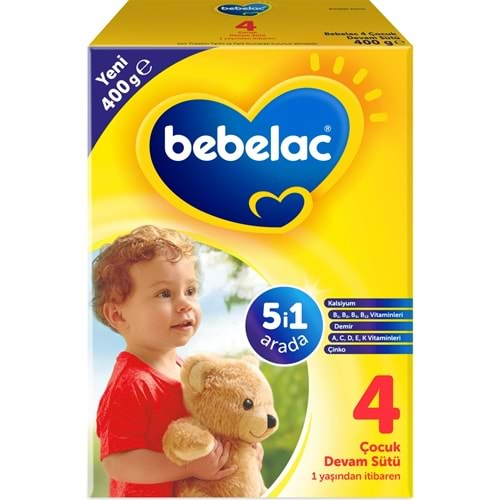 Bebelac 400GR No:4 Devam Sütü (1+ Yaş)